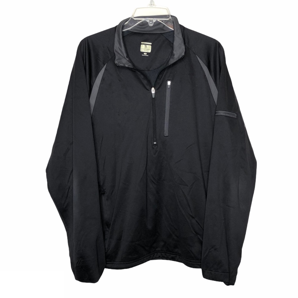 🖤3/$20🖤 Lone Cypress Pebble Beach Black Windbreaker Pullover Jacket Medium